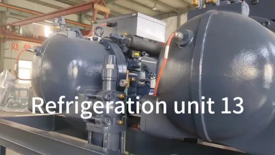 Condensing Unit Parallel Refrigeration Cold Storage Quick Freezing Equipment